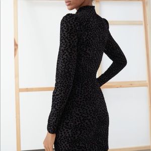 OCT 10 CLOSET CLOSING Puff Sleeve Leopard Mini